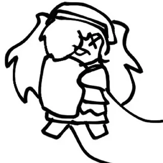 😵 emoji Маха белобрыска тян [@I_am_Maryok] Telegram sticker 15 of 20
