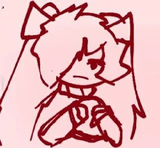 🔴 emoji Маха белобрыска тян [@I_am_Maryok] Telegram sticker 11 of 20