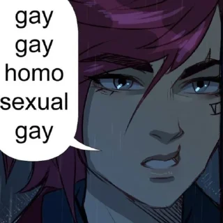 🏳‍🌈 emoji кринджина Telegram sticker 9 of 100