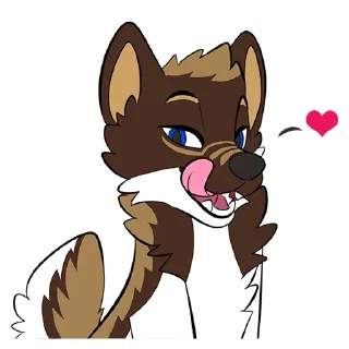 🐺 emoji Jiro/AndyMan! Telegram sticker 14 of 120