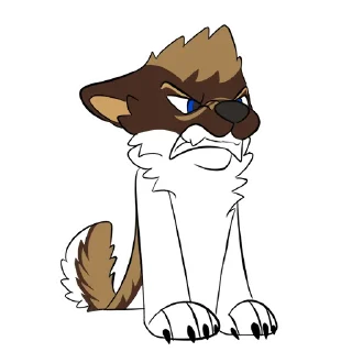🐺 emoji Jiro/AndyMan! Telegram sticker 9 of 120
