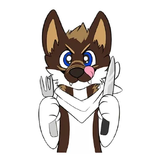 🐺 emoji Jiro/AndyMan! Telegram sticker 19 of 120