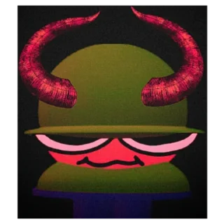 😈 emoji Стикер Пак в честь 150 участников расширения версия Telegram sticker 22 of 40