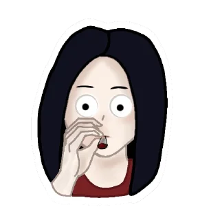 Sticker from Моли ожидают стрим