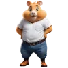 ⭐️ emoji Hamster Criminal by @xb3nq @TgEmodziBot Telegram sticker 23 of 39