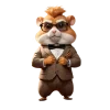 ⭐️ emoji Hamster Criminal by @xb3nq @TgEmodziBot Telegram sticker 21 of 39