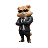 ⭐️ emoji Hamster Criminal by @xb3nq @TgEmodziBot Telegram sticker 19 of 39