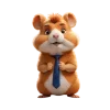 ⭐️ emoji Hamster Criminal by @xb3nq @TgEmodziBot Telegram sticker 15 of 39