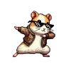 👍 emoji Hamster Criminal by @xb3nq @TgEmodziBot Telegram sticker 2 of 39