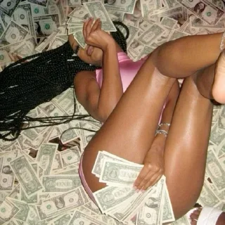 Sticker from good ness for money