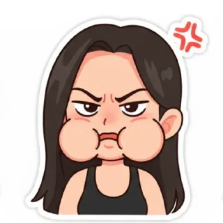 😡 emoji ❤️‍🔥 Telegram sticker 5 of 24