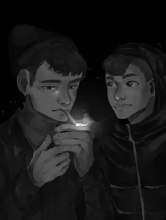 Sticker from Бяша и Ромка ❤️