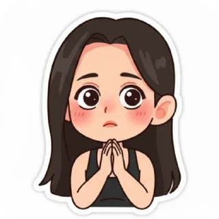 🙏 emoji ❤️‍🔥 Telegram sticker 12 of 24
