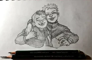 💓 emoji Бяша и Ромка ❤️ Telegram sticker 10 of 21