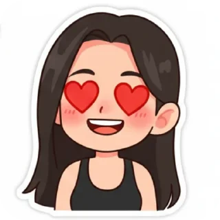 ❤ emoji ❤️‍🔥 Telegram sticker 6 of 24