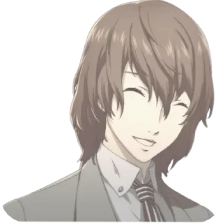 Sticker from Akechi goro!!! :: @murrrarimurr
