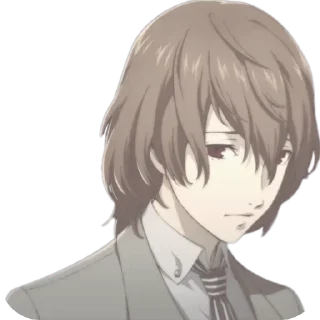Sticker from Akechi goro!!! :: @murrrarimurr