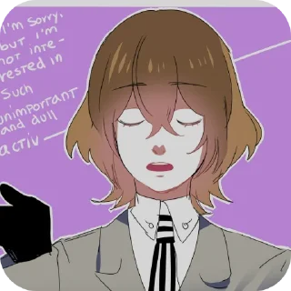 Sticker from Goro Akechi (🇺🇦) @HMchannelAC