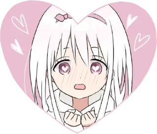 Sticker from Hoodiegirl(White)