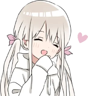 Sticker from Hoodiegirl(White)
