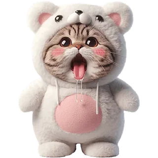 🤤 emoji Больше стикеров тут: @stickers_memy Telegram sticker 6 of 40