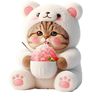 🍧 emoji Больше стикеров тут: @stickers_memy Telegram sticker 7 of 40
