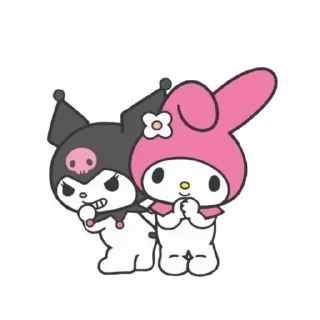 🐾 emoji Kuromi by @ylubluconfetu Telegram sticker 22 of 53