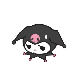 🐾 emoji Kuromi by @ylubluconfetu Telegram sticker 8 of 53