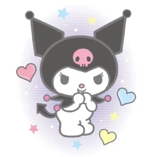 🐾 emoji Kuromi by @ylubluconfetu Telegram sticker 20 of 53