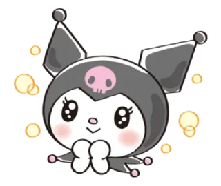 🐾 emoji Kuromi by @ylubluconfetu Telegram sticker 15 of 53