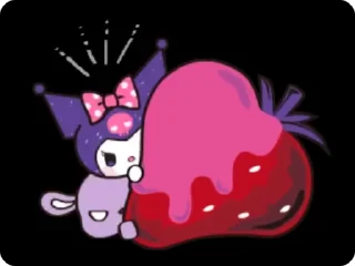 Sticker from kuromi by gosha gorchitsa