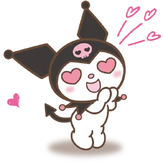 🐾 emoji Kuromi by @ylubluconfetu Telegram sticker 13 of 53