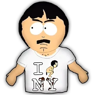 🇺🇸 emoji South Park phrases • @stickB00K Telegram sticker 20 of 24