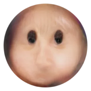 😶 emoji Creepy Emoji • @stickB00K Telegram sticker 8 of 35