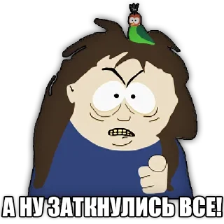 👸 emoji South Park phrases • @stickB00K Telegram sticker 14 of 24