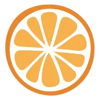 🍊 emoji Hello Summer • @stickB00K Telegram sticker 20 of 23