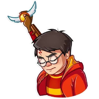 ✊️ emoji Harry Potter • @stickB00K Telegram sticker 13 of 45