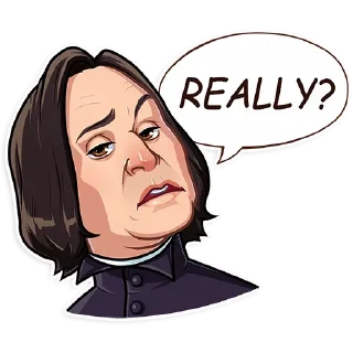 😒 emoji Harry Potter • @stickB00K Telegram sticker 11 of 45
