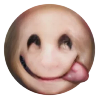 😋 emoji Creepy Emoji • @stickB00K Telegram sticker 11 of 35