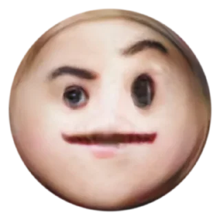 🤨 emoji Creepy Emoji • @stickB00K Telegram sticker 15 of 35
