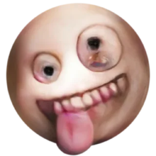 🤪 emoji Creepy Emoji • @stickB00K Telegram sticker 13 of 35