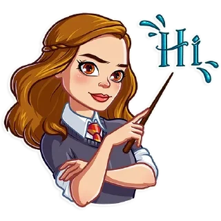 👋 emoji Harry Potter • @stickB00K Telegram sticker 5 of 45
