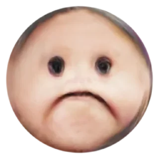 ☹️ emoji Creepy Emoji • @stickB00K Telegram sticker 18 of 35