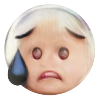 😥 emoji Creepy Emoji • @stickB00K Telegram sticker 21 of 35