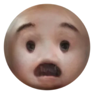 😧 emoji Creepy Emoji • @stickB00K Telegram sticker 22 of 35