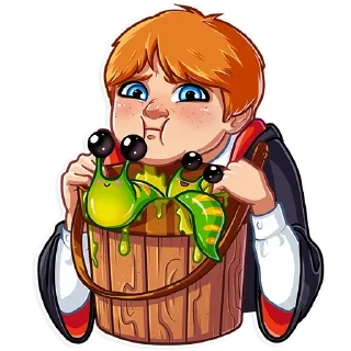 🤢 emoji Harry Potter • @stickB00K Telegram sticker 10 of 45