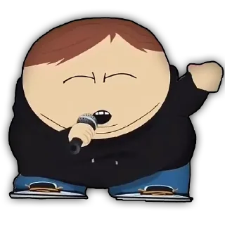🎤 emoji South Park phrases • @stickB00K Telegram sticker 22 of 24