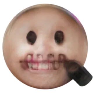 🤐 emoji Creepy Emoji • @stickB00K Telegram sticker 20 of 35