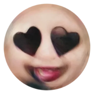 😍 emoji Creepy Emoji • @stickB00K Telegram sticker 6 of 35