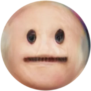 😐 emoji Creepy Emoji • @stickB00K Telegram sticker 9 of 35